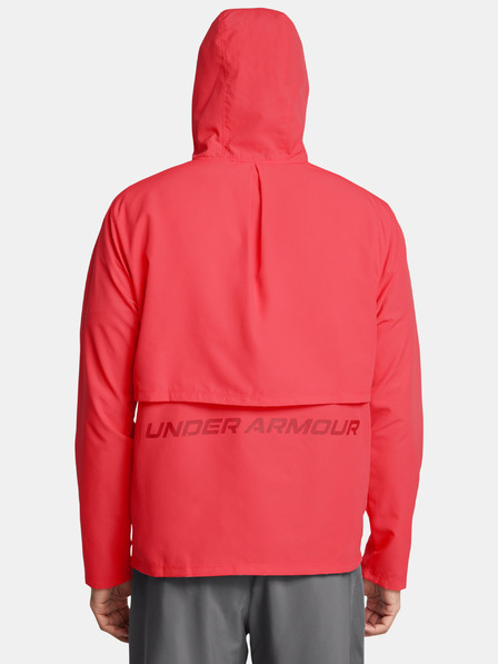 Under Armour Herren Under Armour UA Launch Kapuzenjacke-ROT