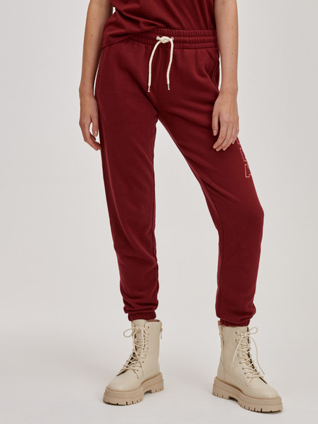 GAP Weinrote Damen-Jogginghose mit GAP easy Logo