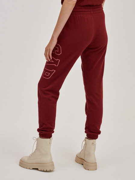GAP Weinrote Damen-Jogginghose mit GAP easy Logo