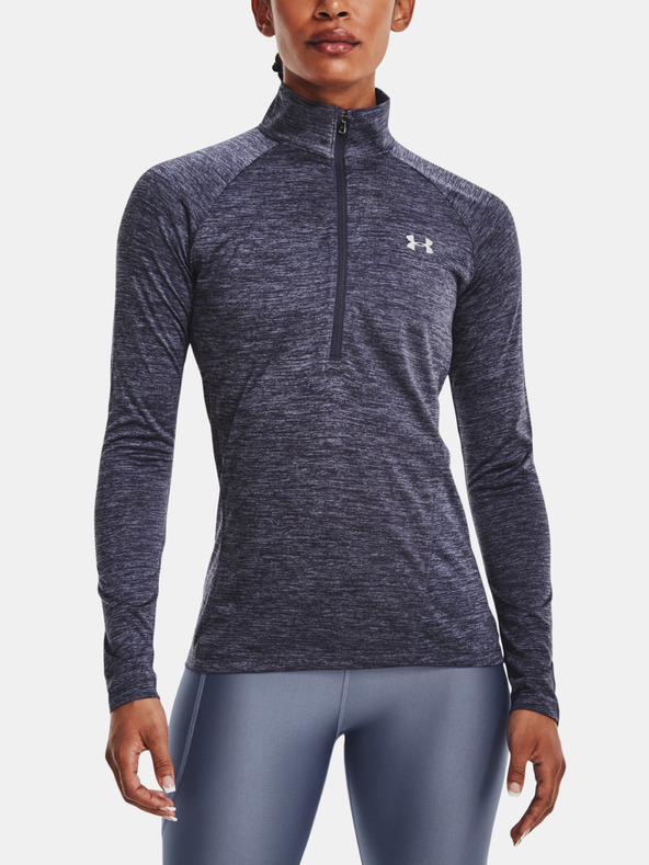 Under Armour Damen Shirt Under Armour Tech 1/2 Zip - Twist