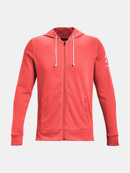 Under Armour Sweatjacke Under Armour UA RIVAL TERRY FZ HD - rot