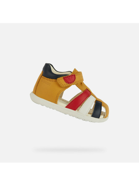 Geox Jungen erste Schritte Geox Macchia Gelb