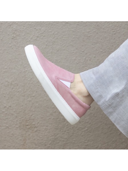 Vasky Damen Lederslipper rosa - Frühling / Herbst Stiefel VASKY