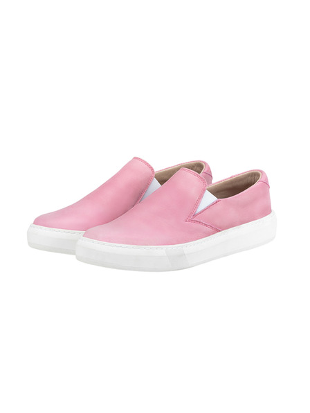 Vasky Damen Lederslipper rosa - Frühling / Herbst Stiefel VASKY