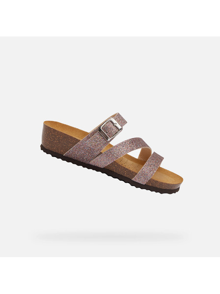 Geox Braune Damen Sandalen Geox Nesthellae