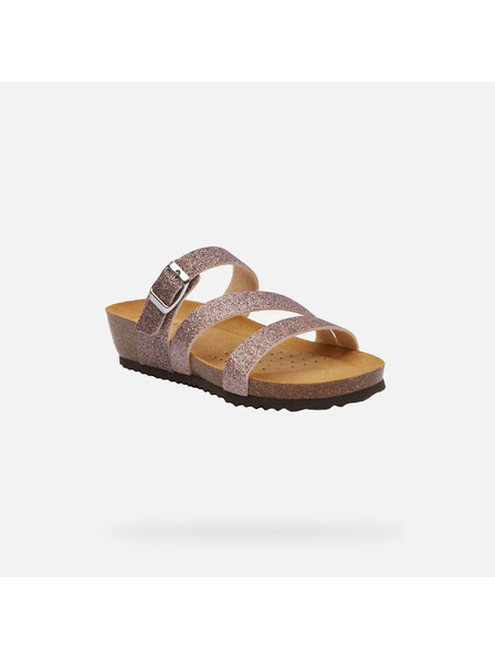 Geox Braune Damen Sandalen Geox Nesthellae