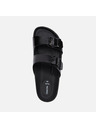 Geox Schwarze Damen-Pantoletten Geox Brionia R