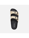 Geox Beige Damen-Pantoletten Geox Brionia R