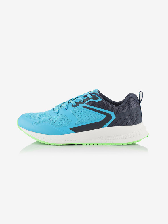 ALPINE PRO Sportliche Laufschuhe mit antibakterieller Sohle ALPINE PRO NAREME neon atomic blue