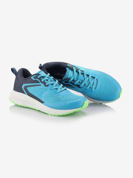 ALPINE PRO Sportliche Laufschuhe mit antibakterieller Sohle ALPINE PRO NAREME neon atomic blue