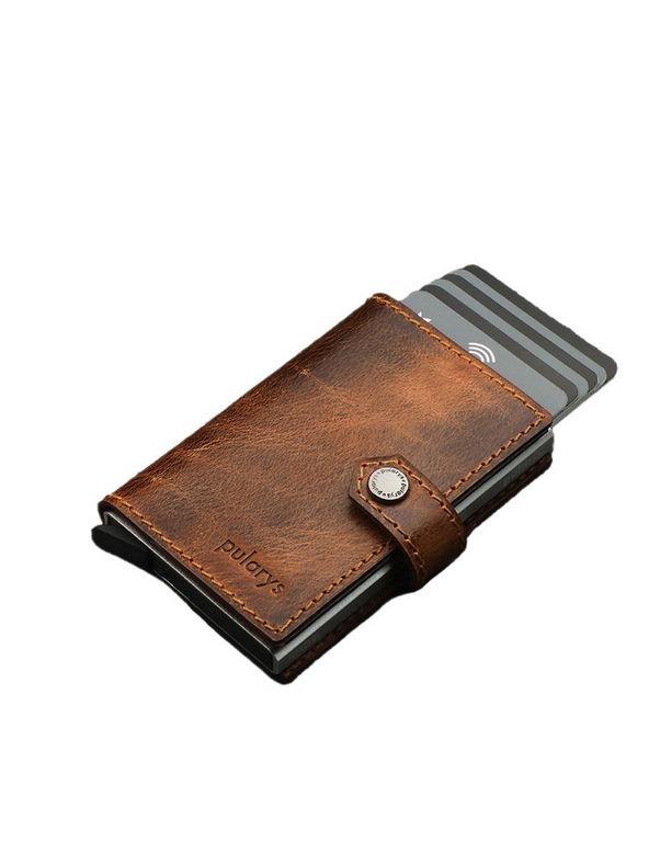 Pularys Pularys Herren-Lederbörse Easy braun 210331007