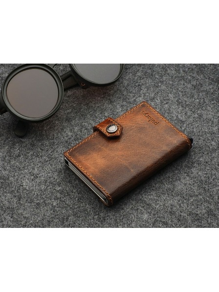 Pularys Pularys Herren-Lederbörse Easy braun 210331007