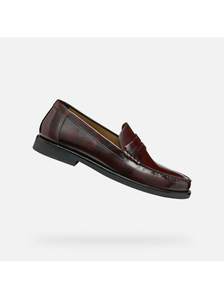 Geox Dunkelbraune Herren Mokassins Geox Recanati