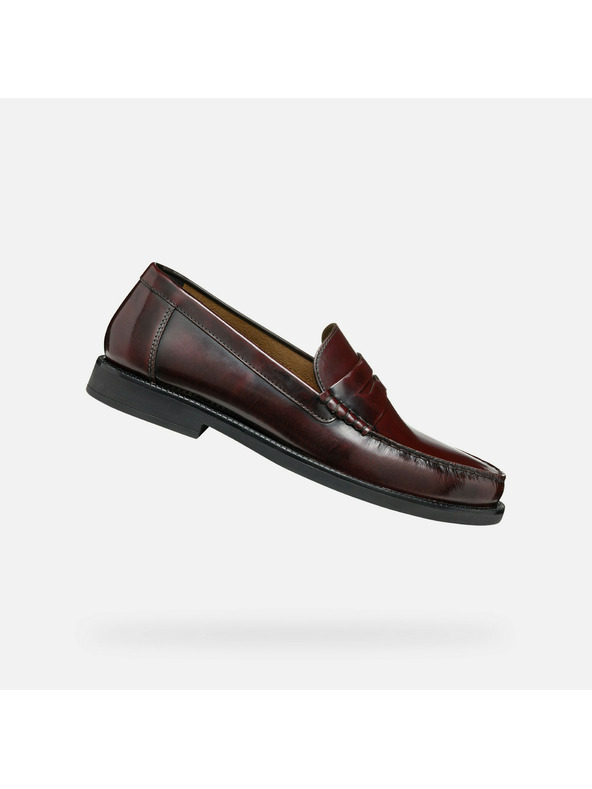 Geox Dunkelbraune Herren Mokassins Geox Recanati