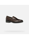 Geox Dunkelbraune Herren Mokassins Geox Walk Pleasure F