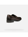 Geox Dunkelbraune Herren Mokassins Geox Walk Pleasure F