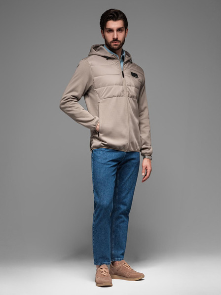 Ombre Clothing Herren leichte farbige Sportjacke mit Fleece von Ombre Clothing