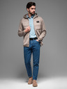 Ombre Clothing Herren leichte farbige Sportjacke mit Fleece von Ombre Clothing