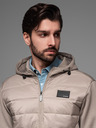Ombre Clothing Herren leichte farbige Sportjacke mit Fleece von Ombre Clothing