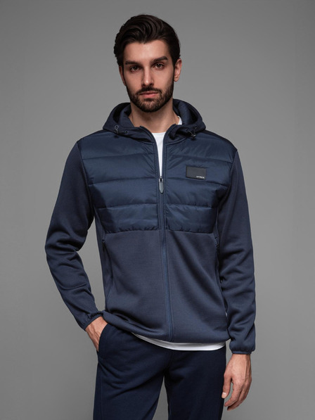 Ombre Clothing Herren leichte farbige Sportjacke mit Fleece von Ombre Clothing