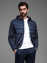 Ombre Clothing Herren leichte farbige Sportjacke mit Fleece von Ombre Clothing
