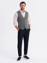 Ombre Clothing Taillierte elegante strukturierte Herren Strickweste von Ombre Clothing