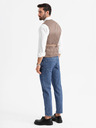 Ombre Clothing Taillierte elegante Herren Weste mit Elastan und Revers von Ombre Clothing