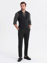 Ombre Clothing Herren strukturierte Weste mit Taschen von Ombre Clothing