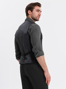 Ombre Clothing Herren strukturierte Weste mit Taschen von Ombre Clothing