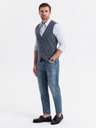 Ombre Clothing Elegante strukturierte Strickweste maßgeschneidert von Ombre Clothing