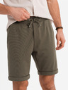Ombre Clothing Herren gestrickte Shorts mit umgeschlagenen Beinen von Ombre Clothing