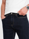 Ombre Clothing Herren Jeans-Shorts mit umgeschlagenen Beinen von Ombre Clothing