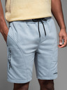 Ombre Clothing Herren kurze Jogginghose mit Print von Ombre Clothing