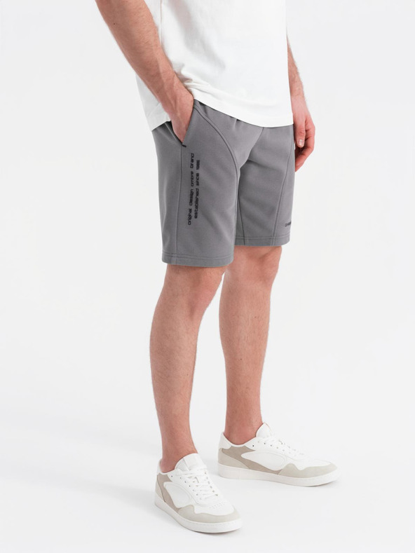 Ombre Clothing Herren kurze Jogginghose mit Print von Ombre Clothing