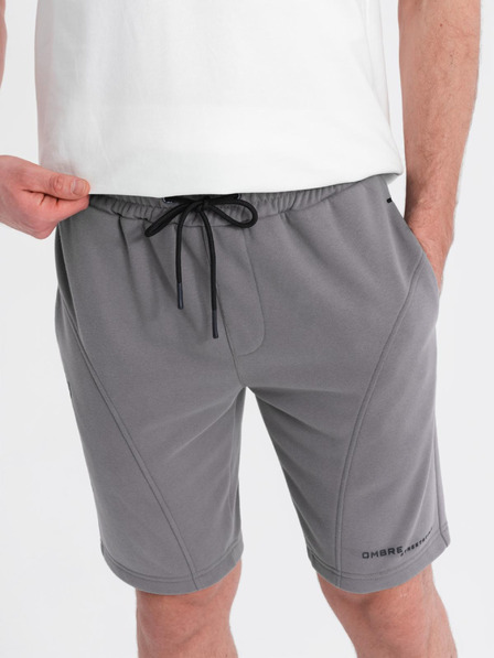 Ombre Clothing Herren kurze Jogginghose mit Print von Ombre Clothing