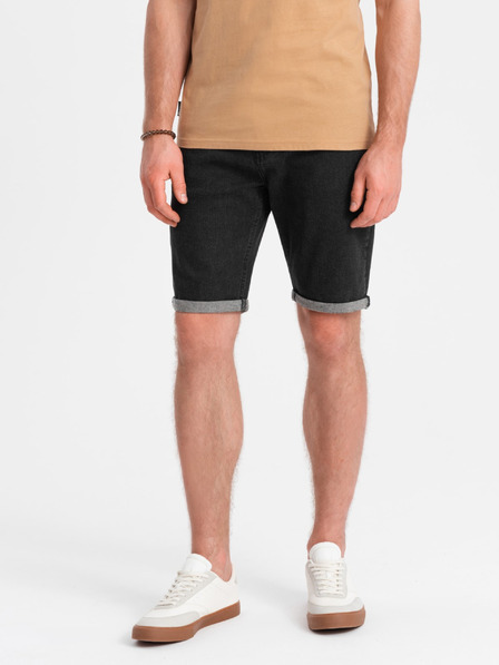 Ombre Clothing Herren Jeans-Shorts mit umgeschlagenen Beinen von Ombre Clothing