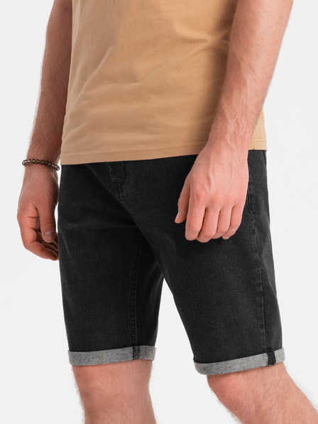 Ombre Clothing Herren Jeans-Shorts mit umgeschlagenen Beinen von Ombre Clothing