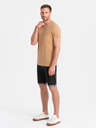 Ombre Clothing Herren Jeans-Shorts mit umgeschlagenen Beinen von Ombre Clothing