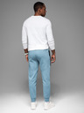 Ombre Clothing Herren Jogginghose mit gerippten Bündchen und dekorativem Reißverschluss von Ombre Clothing
