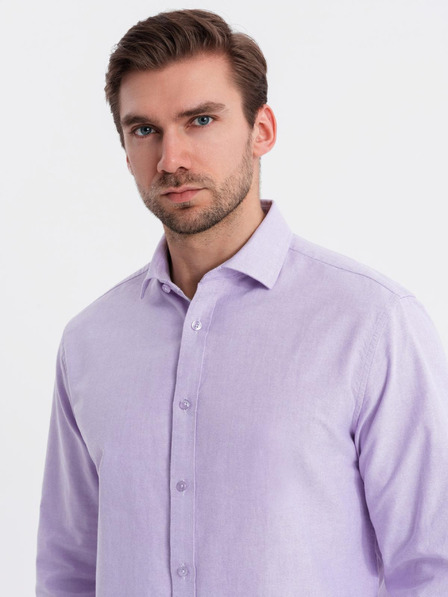 Ombre Clothing Herren Oxford-Hemd in Pastellfarben von Ombre Clothing