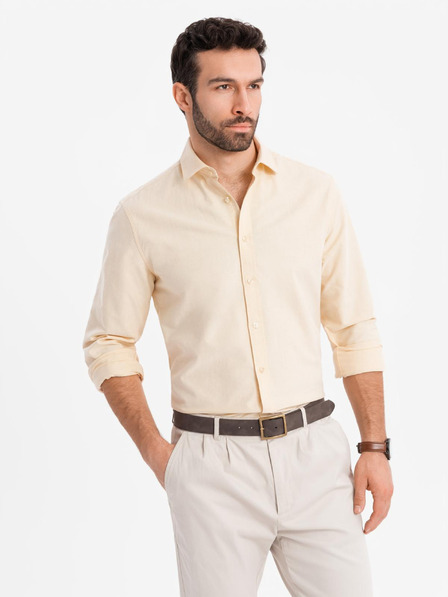 Ombre Clothing Pastellfarbenes Herren Oxford-Hemd aus Baumwolle von Ombre Clothing