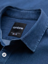 Ombre Clothing Herren Jeans-Hemd mit Lyocell und Brust-Stickerei von Ombre Clothing