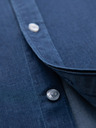 Ombre Clothing Herren Jeans-Hemd mit Lyocell und Brust-Stickerei von Ombre Clothing