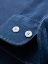 Ombre Clothing Herren Jeans-Hemd mit Lyocell und Brust-Stickerei von Ombre Clothing