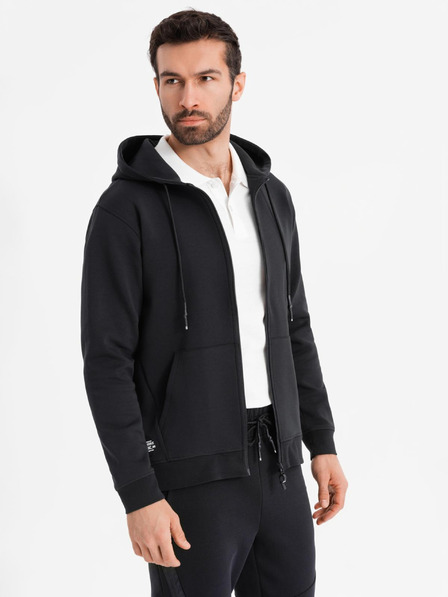 Ombre Clothing Hoodie ohne Reißverschluss im Streetwear-Stil von Ombre Clothing