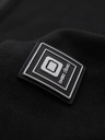 Ombre Clothing Gewaschene Herren-Sweatjacke mit dekorativer Naht am Ausschnitt Ombre Clothing
