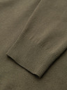 Ombre Clothing Herren-Strickpullover mit strukturierten Punkten Ombre Clothing