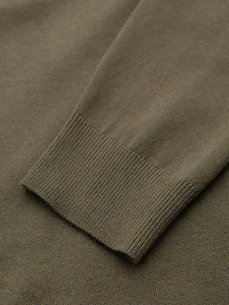 Ombre Clothing Herren-Strickpullover mit strukturierten Punkten Ombre Clothing