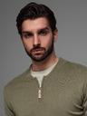Ombre Clothing Herren-Strickpullover mit strukturierten Punkten Ombre Clothing
