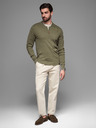 Ombre Clothing Herren-Strickpullover mit strukturierten Punkten Ombre Clothing